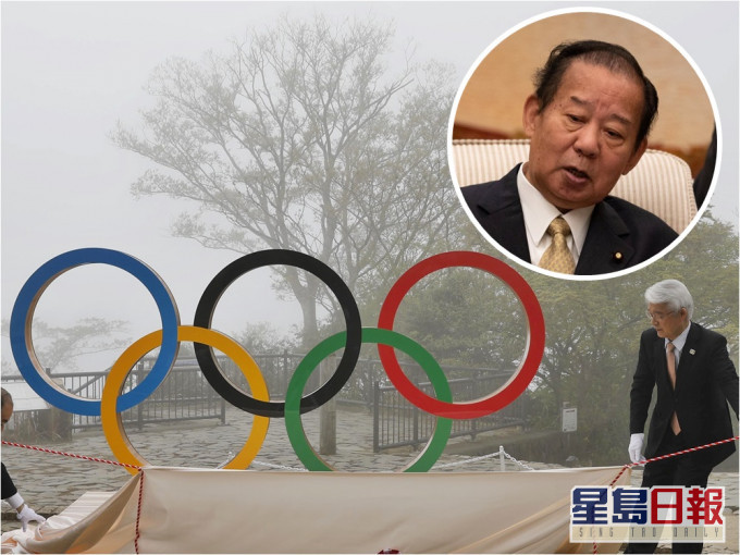 自民黨幹事長二階俊博表示,如果疫情變得嚴峻,取消東奧也是一個選項。AP
