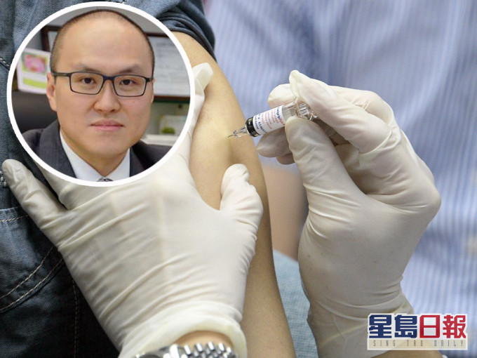 曾祈殷指,市民接种首剂疫苗后勿疏于防范。 资料图片
