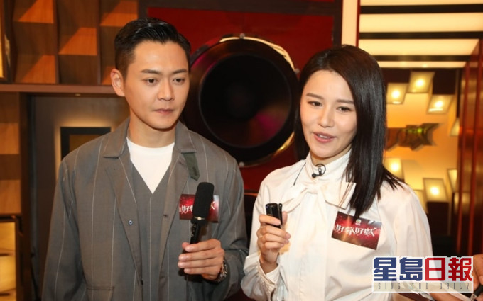 張振朗和黃翠如上節目挑戰配音坦言有壓力,做足準備積極練習,卻導致聲沙喉痛。