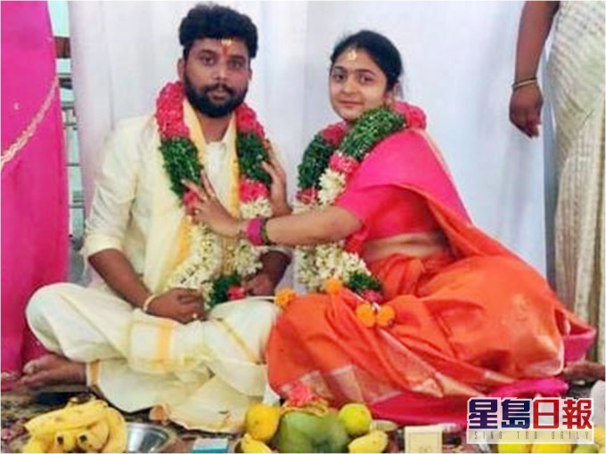 23歲高種姓的阿凡蒂(Avanti)不顧家人反對,與28歲低種姓的希曼斯(Hemanth)結婚。網圖