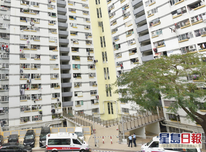 觀龍樓有人墮樓亡。 資料圖片
