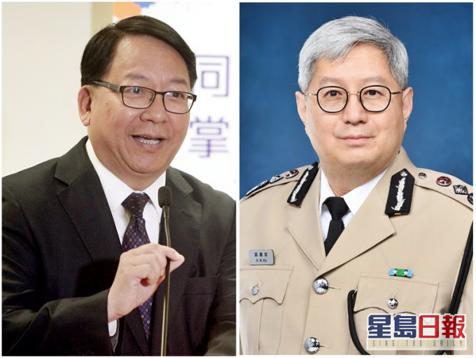 陳國基(左)、區嘉宏(右)。資料圖片