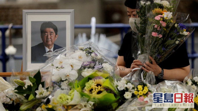共同社民調指53%受訪日本民眾反對為安倍舉行國葬。路透社資料圖片