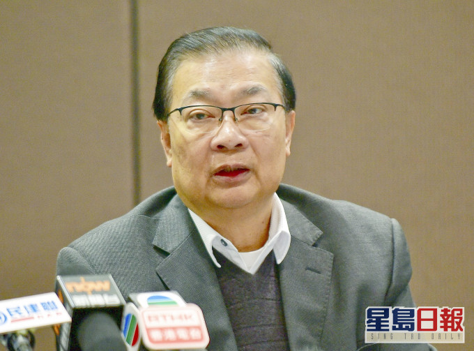 谭耀宗指,支持人大常委会就完善本港选举制度的决定。资料图片