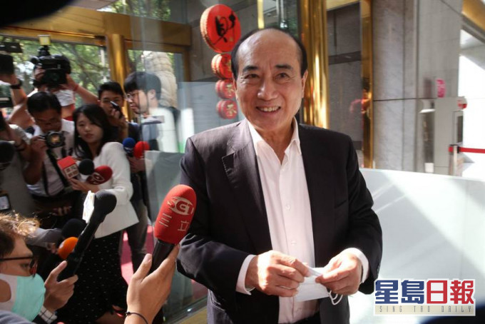 王金平表示,「黨不去,我就不去」。網上圖片