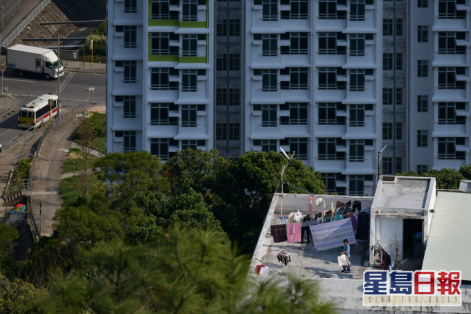 政府將火炭駿洋邨列作檢疫中心