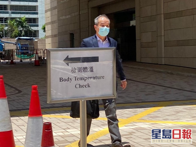 专家证人锺志超。陈楚琨摄