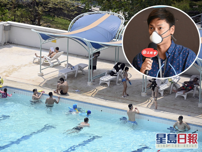 业界发现部分长者仍在泳池边吐口水,希望救生员加强巡视。资料图片