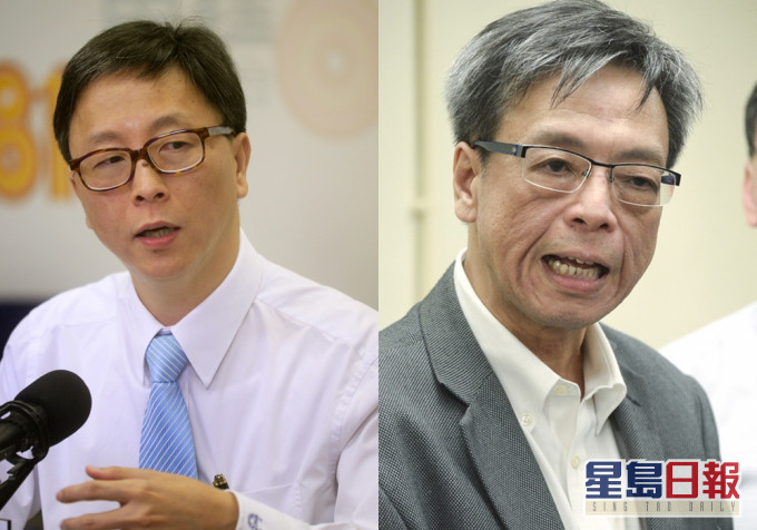 何栢良(左);梁子超(右)。 資料圖片
