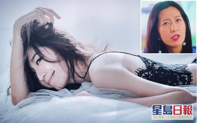 YoYo上載唯美相,性感迷人。但未幾,卻上載鬧人搶老公嘅劇情片段,嚟個反高潮。