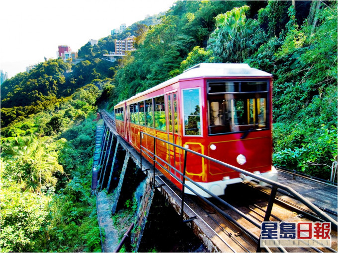 山頂纜車圖片