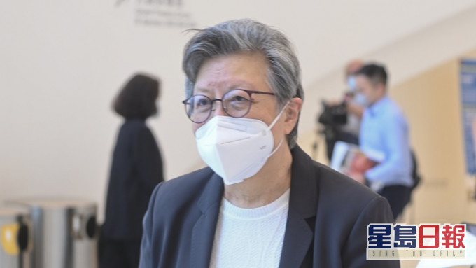范徐麗泰指官員發聲明反對佩洛西訪法做法合適。資料圖片