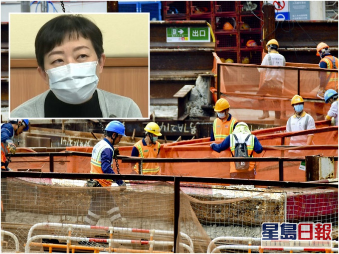康城地盤群組新增16人確診。資料圖片