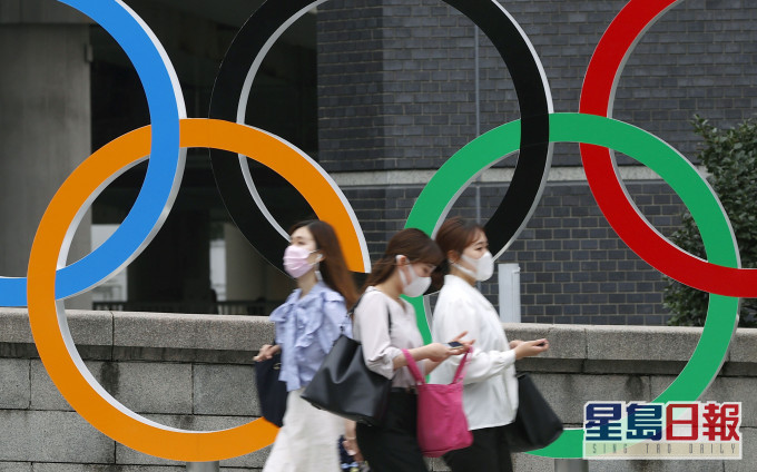 日本民眾對於東京奧運不是太熱衷。 AP
