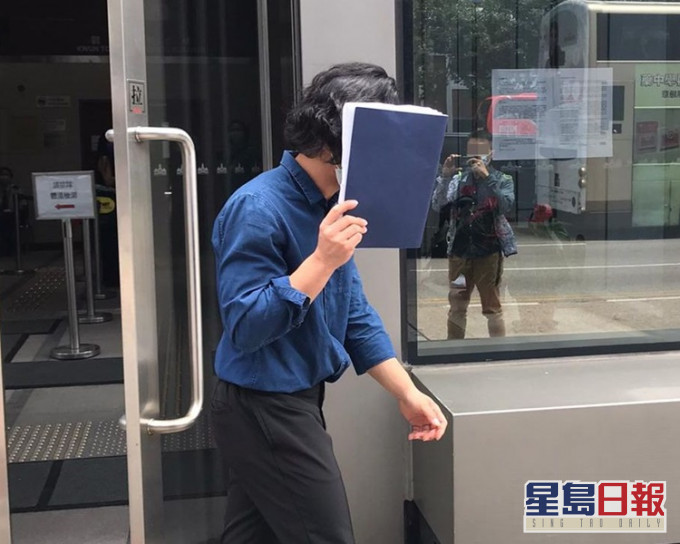 被告鄺智偉。葉君怡攝