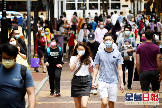 本港新冠肺炎疫情反覆。 資料圖片
