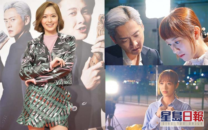 馮盈盈坦言拍攝《反黑路人甲》時為了咬字清晰,特別在意口部用力。