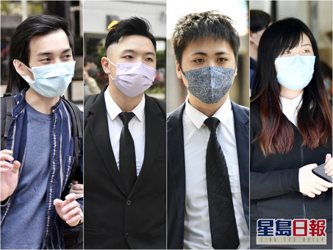 左起:張浩輝、胡凱富、陳子斌及蘇美莉。 資料圖片