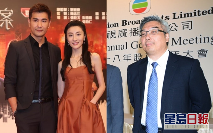 對於高層杜之克請辭,展鵬表示暫時未收到通知,薇薇稱會聽從公司安排。