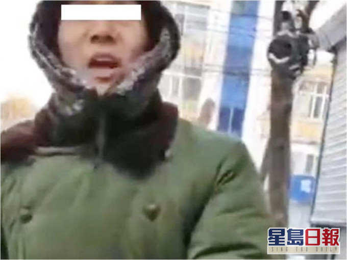 黑龍江一名男子企圖闖關,更辱罵防疫人員。網圖