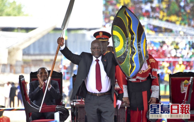 坦桑尼亞總統馬古富利。 AP