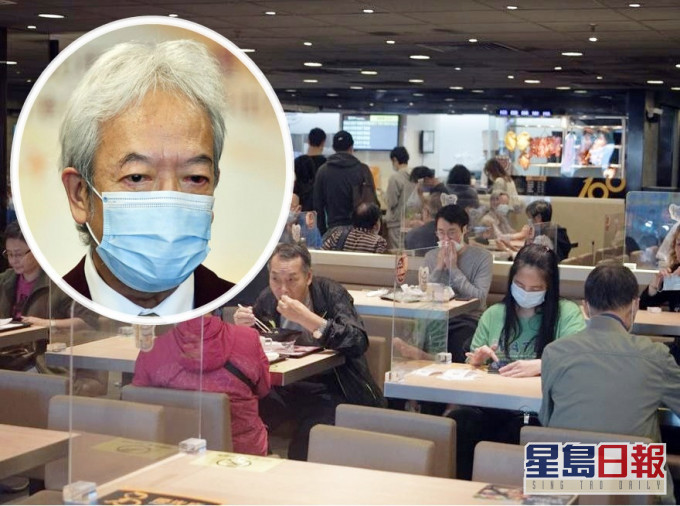 黄家和预料,业界下月的生意额将下跌6成。资料图片