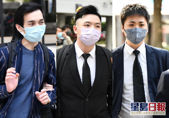 左起:張浩輝、胡凱富、陳子斌。