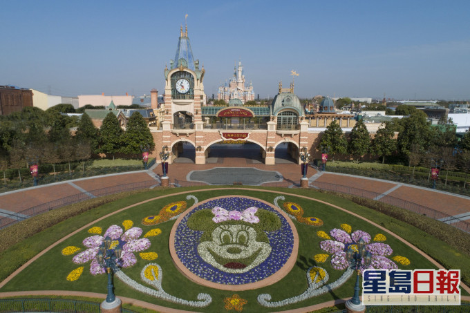 上海迪士尼樂園。 資料圖片