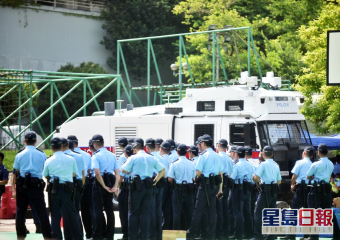 粉嶺警察機動部隊總部。資料圖片