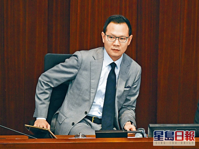 郭榮鏗指,會繼續按《議事規則》主持內會主席選舉。資料圖片