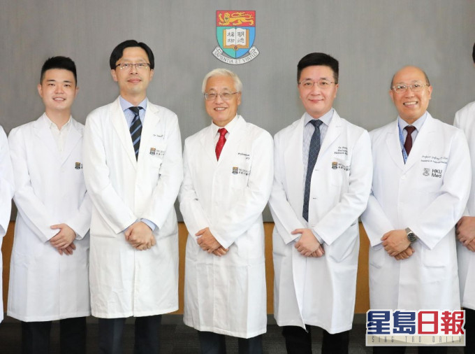 港大医学院研究团队。港大图片