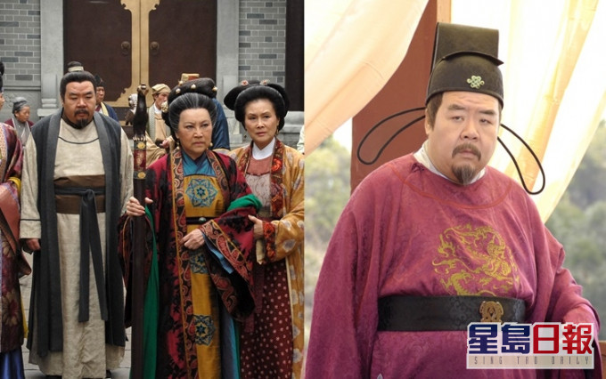 郑则仕与李香琴在《盛世仁杰》演母子,是琴姐在无綫最后一部剧集。