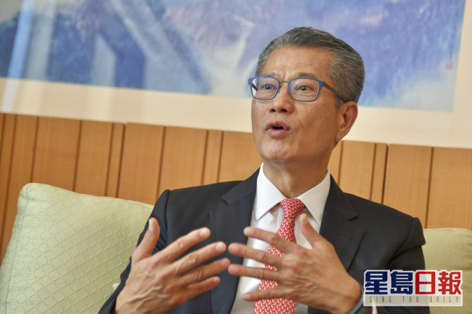 陳茂波說爭取香港成為第一批加入RCEP的經濟體。資料圖片