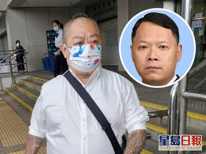 被告之一胡炳雄、蔡展鵬(小圖)。