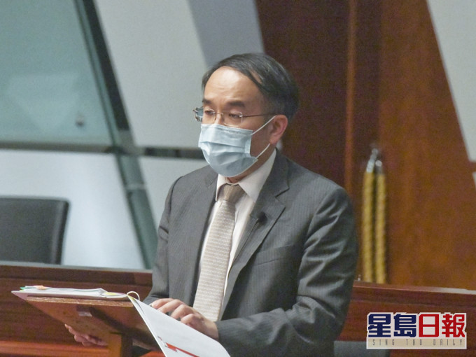 财经事务及库务局局长许正宇。资料图片
