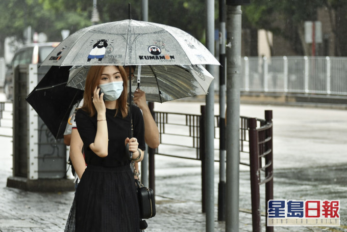 天文台預測3月至5月香港雨量正常至偏少。資料圖片