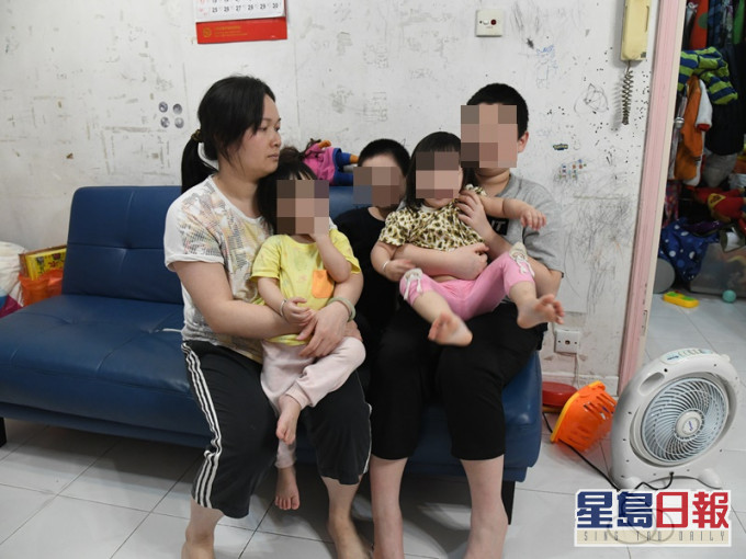 丈夫因工業意外離世,顏太未來須獨力撫養四名發展遲緩的年幼子女。