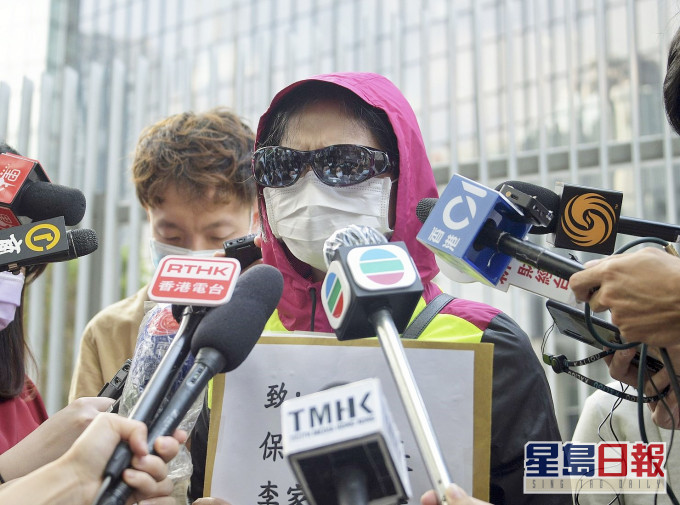 潘母指警方未能及時於今早10時半前公開回覆其疑問而拒絕出席會面。資料圖片