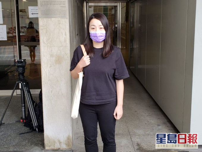 劉小麗就前年立法會補選被DQ申選舉呈請。蕭文軒攝