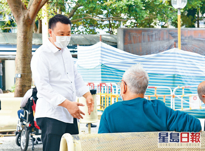 方龍飛以路長腳短、鬥志無損形容宣傳策略。