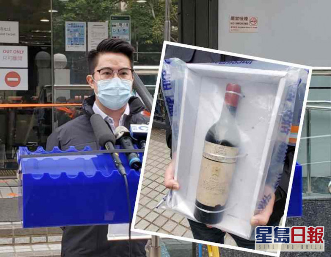 督察莊德謙講述破案經過。林思明攝
