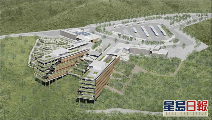 港府擬於毗鄰深圳的沙嶺興建「超級殯葬城」。資料圖片