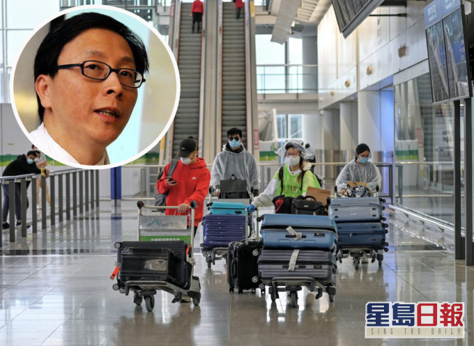 何栢良指,本港試劑及實驗室的設備不足夠檢測,加上隔離設施不足,應該立即暫停外國人入境。 資料圖片