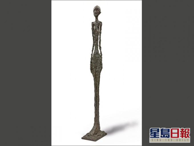 「站立的女人I」。苏富比网页图片