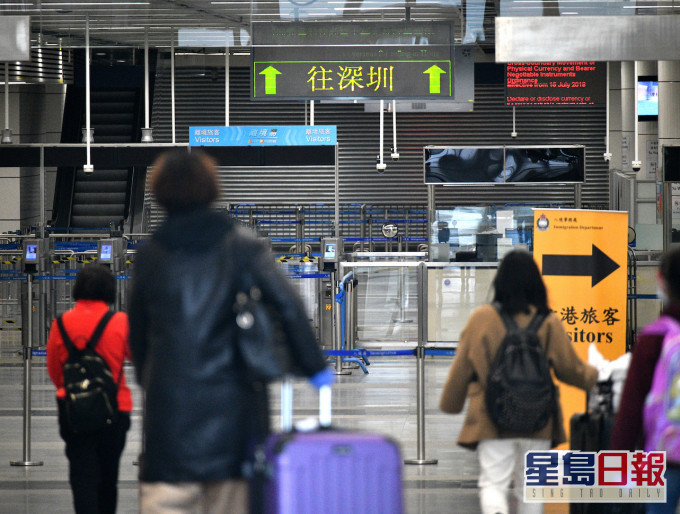 廣東省政府自後天起調整由香港入境廣東人士有關核酸檢測的新規定。資料圖片