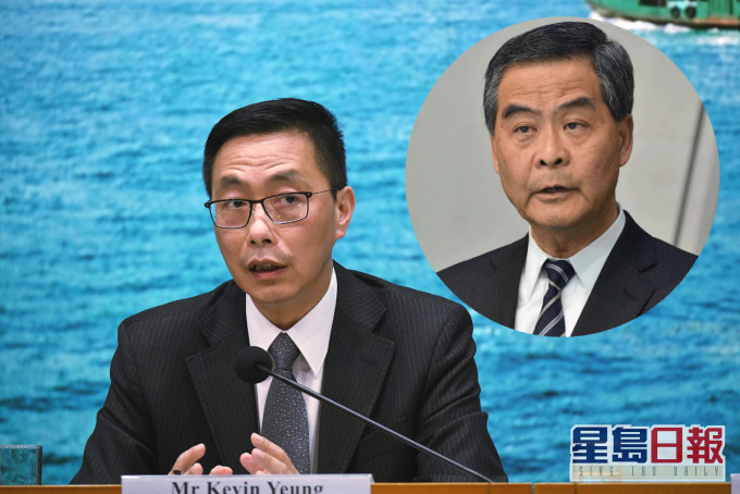 教育局反駁梁振英(小圖)指教師和醫生不能直接比較。資料圖片