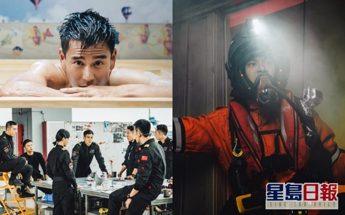 Eddie在新片《緊急救援》飾演海上救援隊隊長,現實卻不嚮往成為英雄。