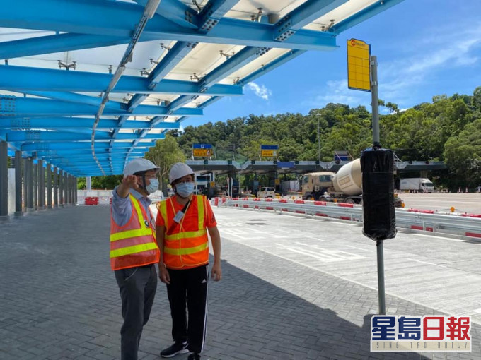 將軍澳隧道轉乘站。林少忠議員facebook圖片