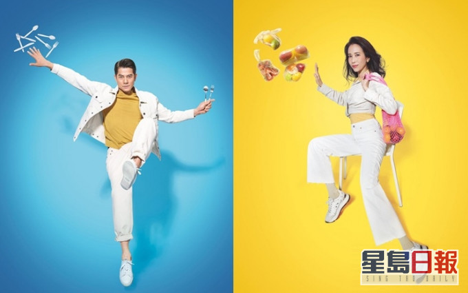 城城与Karen为今年「无胶日」星级大使。
