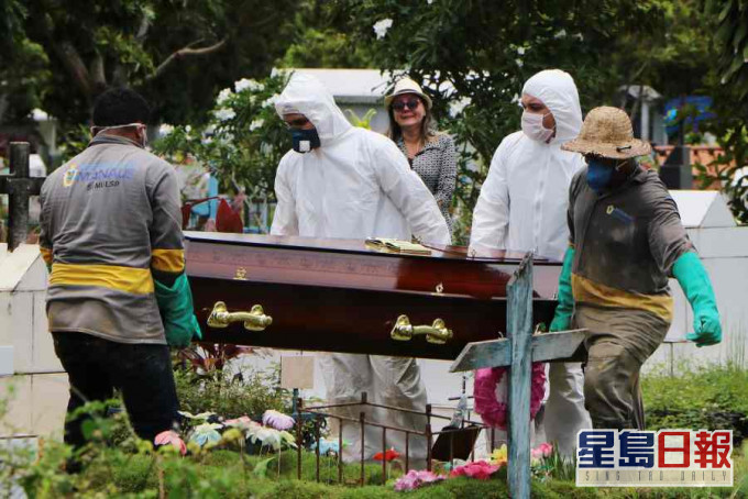 巴西共录得431人死亡。AP